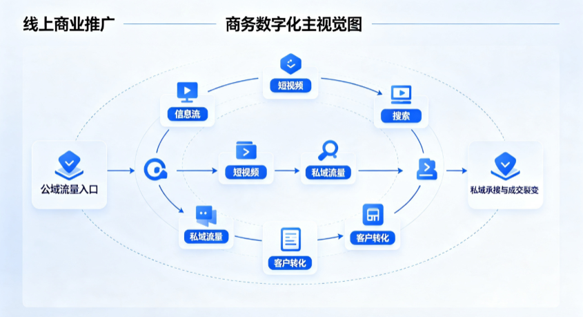 龙里县线上商业推广怎么做？全域流量闭环搭建与低成本转化实战指南